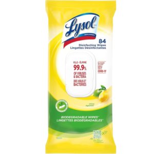 LYSOL WH-RC1-0078135 Disinfecting Wipes Flatpack Citrus