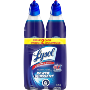 LYSOL WH-RC1-0091039 Toilet Bowl Cleaner Twin Pack Power