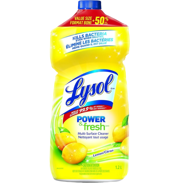 LYSOL WH-RC1-0789090 Multi Surface Cleaner Pourable Power & Fresh™ LEMON