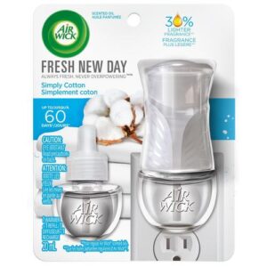 AIR WICK WH-RC1-0091120 Scented Oil Kit 1+1 FRESH NEW DAY Simply Cotton