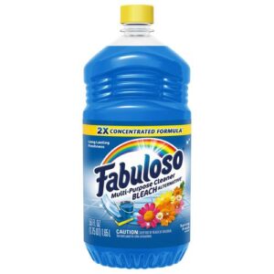 FABULOSO Multi-Purpose Cleaner 2X Concentrated Formula Bleach Alternative Spring Fresh