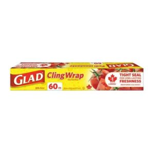 GLAD WH-TP1-0000147 Cling Food Wrap 60 Metre Roll