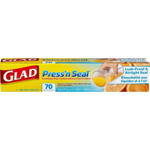 GLAD WH-TP1-0000152 Press'N Seal Food Wrap 70Sq.Ft