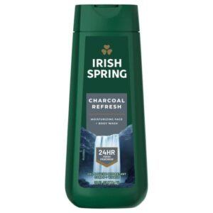 Irish Spring WH-DO1-0000043 Charcoal Refresh Body Wash 20 Oz