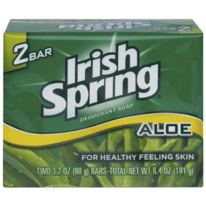 Irish Spring WH-DO1-61036497 Aloe Vera Bar Soap 3.2 Oz