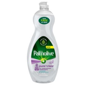 Palmolive WH-DO1-0000025 Ultra Liquid Dish Soap Pure & Clear Lavender Scent 20oz
