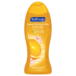 Softsoap WH-DO1-0000065 Sweet Honeysuckle & Orange Peel Moisturizing Body Wash 20 Oz