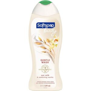 Softsoap WH-DO1-0000070 Gentle Wash Oat Milk Moisturizing Body Wash 20 Oz