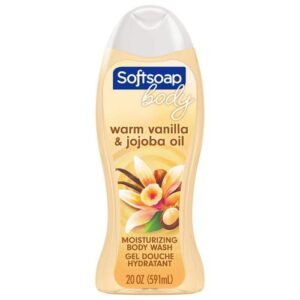 Softsoap WH-DO1-0000071 Vanilla & Jojoba Oil Moisturizing Body Wash 20 Oz